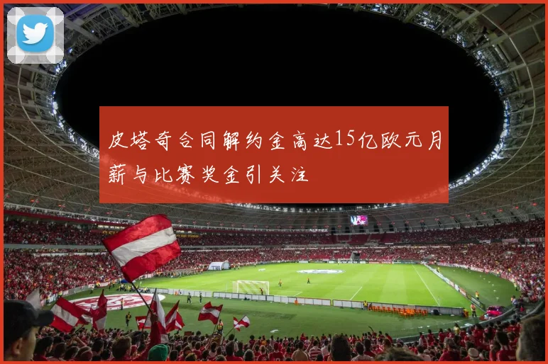 皮塔奇合同解约金高达15亿欧元月薪与比赛奖金引关注